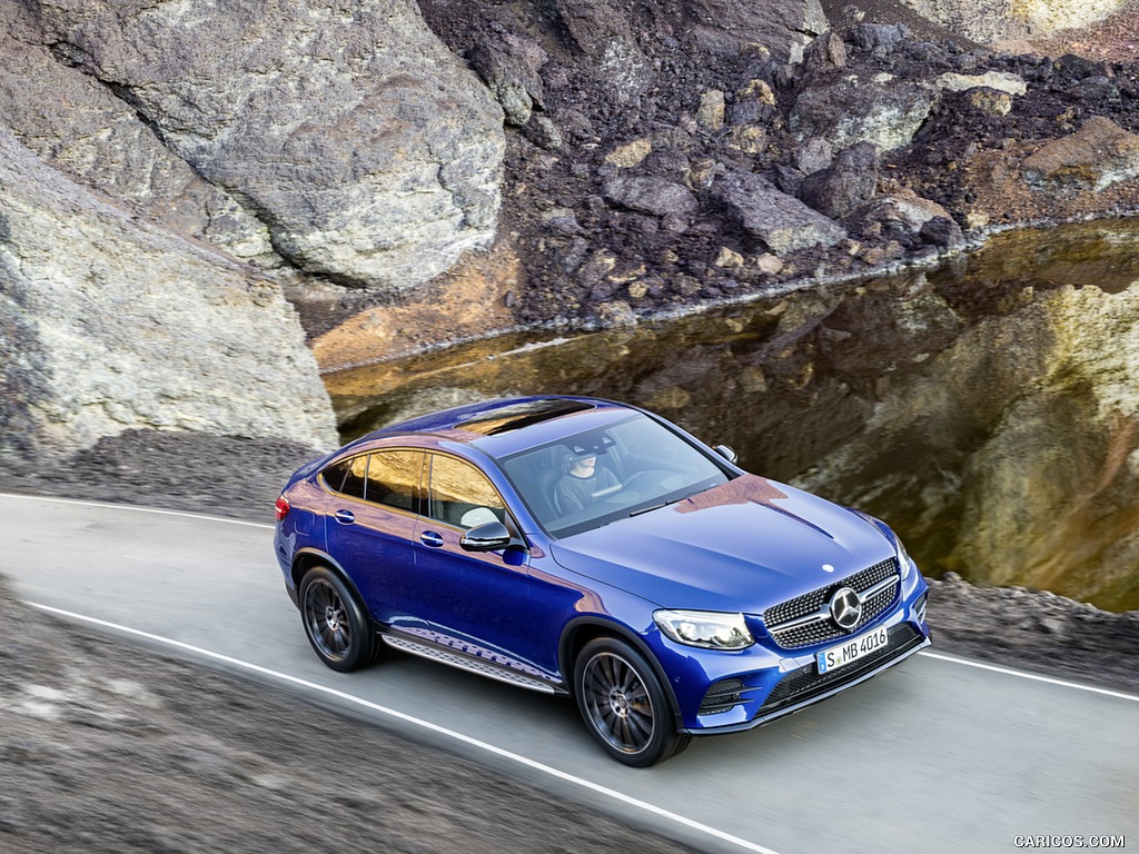 2017 Mercedes-Benz GLC Coupe (Color: Brilliant Blue) - Front