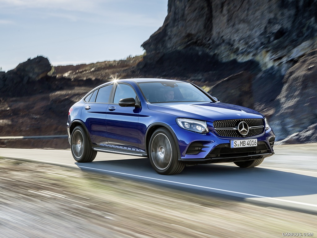 2017 Mercedes-Benz GLC Coupe (Color: Brilliant Blue) - Front