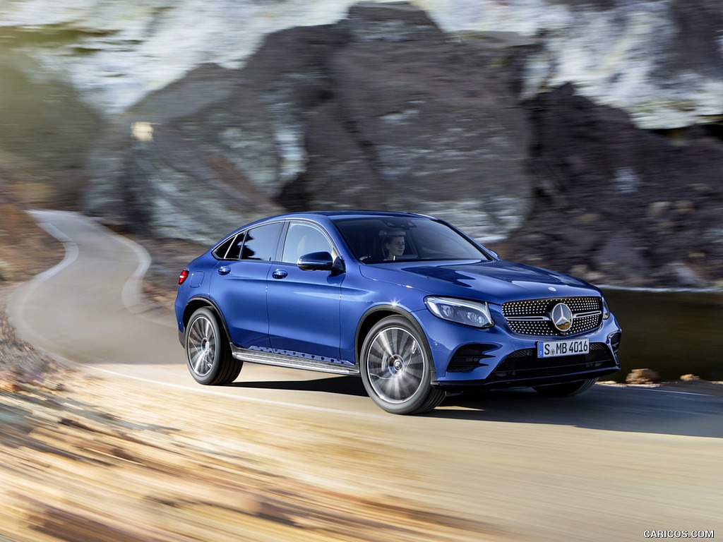 2017 Mercedes-Benz GLC Coupe (Color: Brilliant Blue) - Front