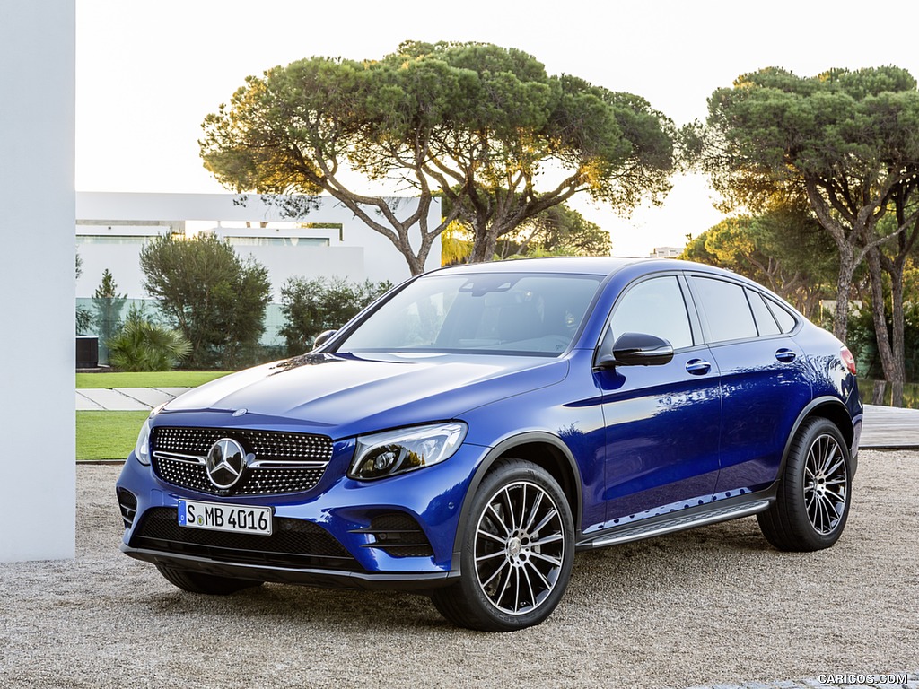 2017 Mercedes-Benz GLC Coupe (Color: Brilliant Blue) - Front