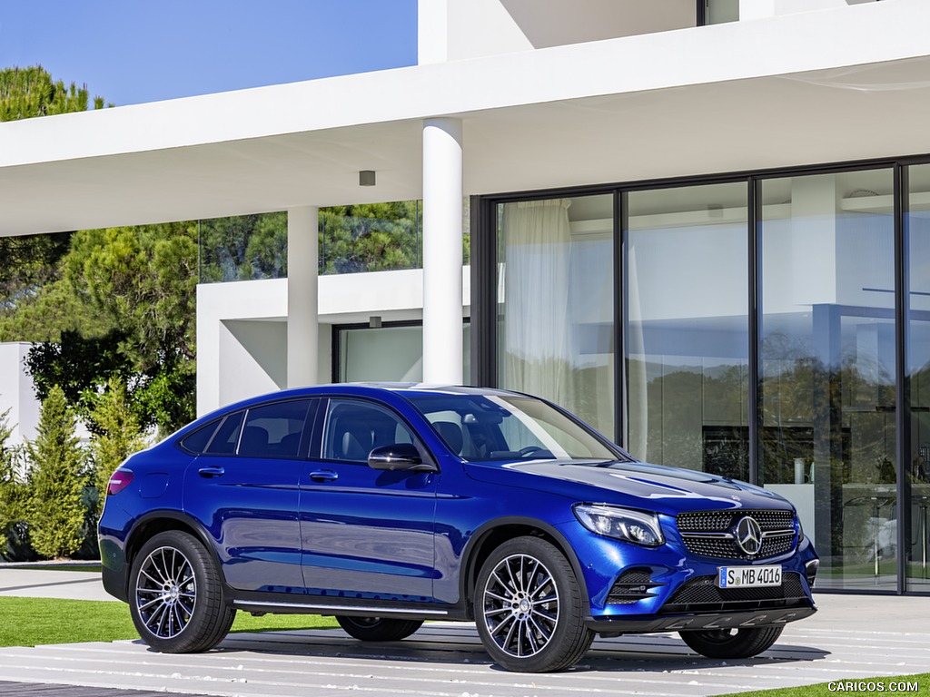 2017 Mercedes-Benz GLC Coupe (Color: Brilliant Blue) - Front