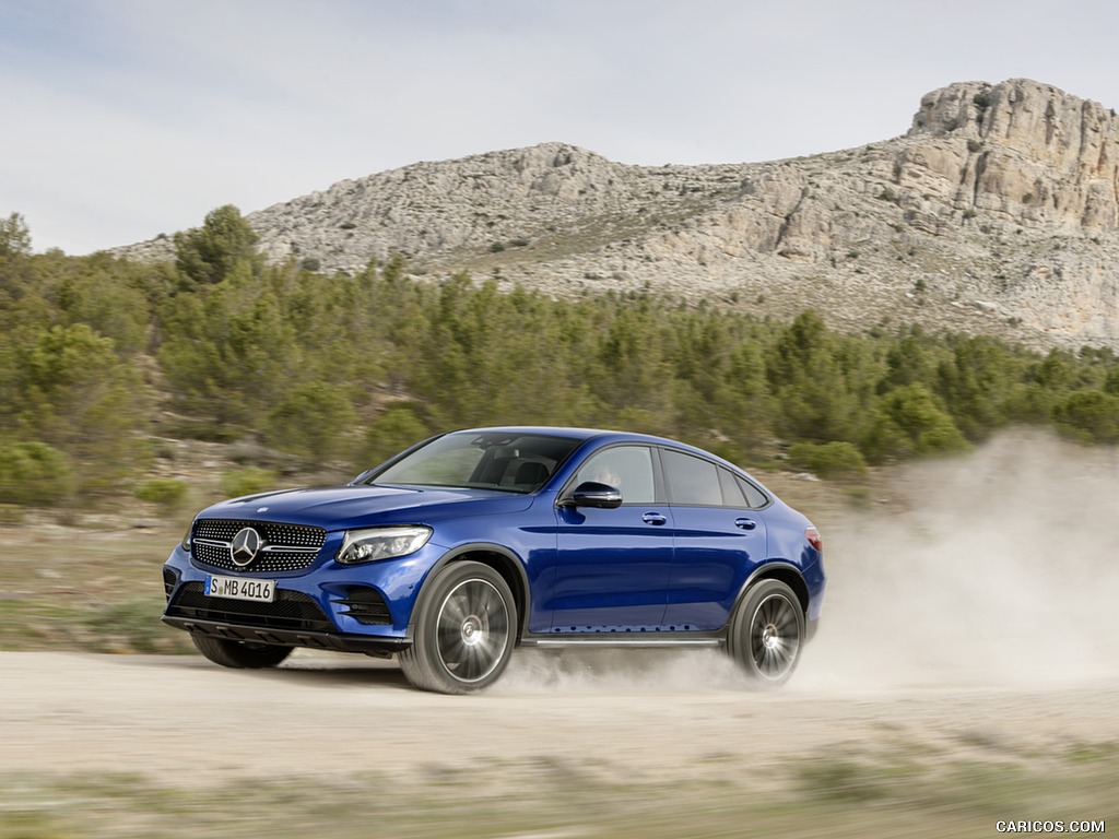 2017 Mercedes-Benz GLC Coupe (Color: Brilliant Blue) - Off-Road