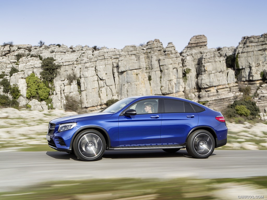 2017 Mercedes-Benz GLC Coupe (Color: Brilliant Blue) - Side