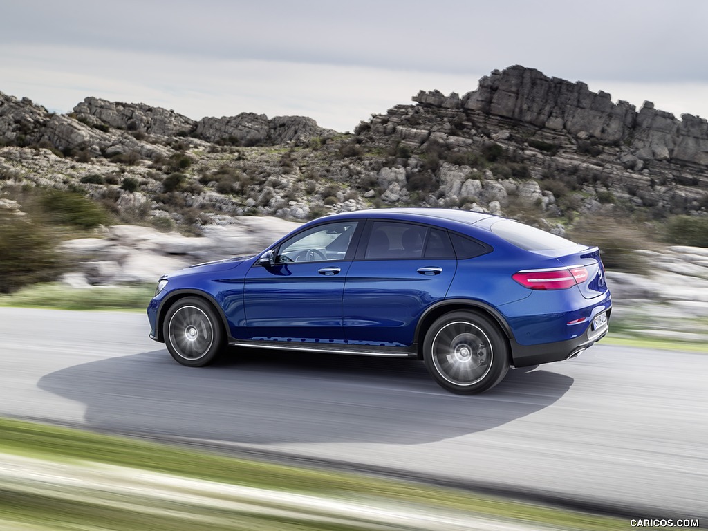 2017 Mercedes-Benz GLC Coupe (Color: Brilliant Blue) - Side