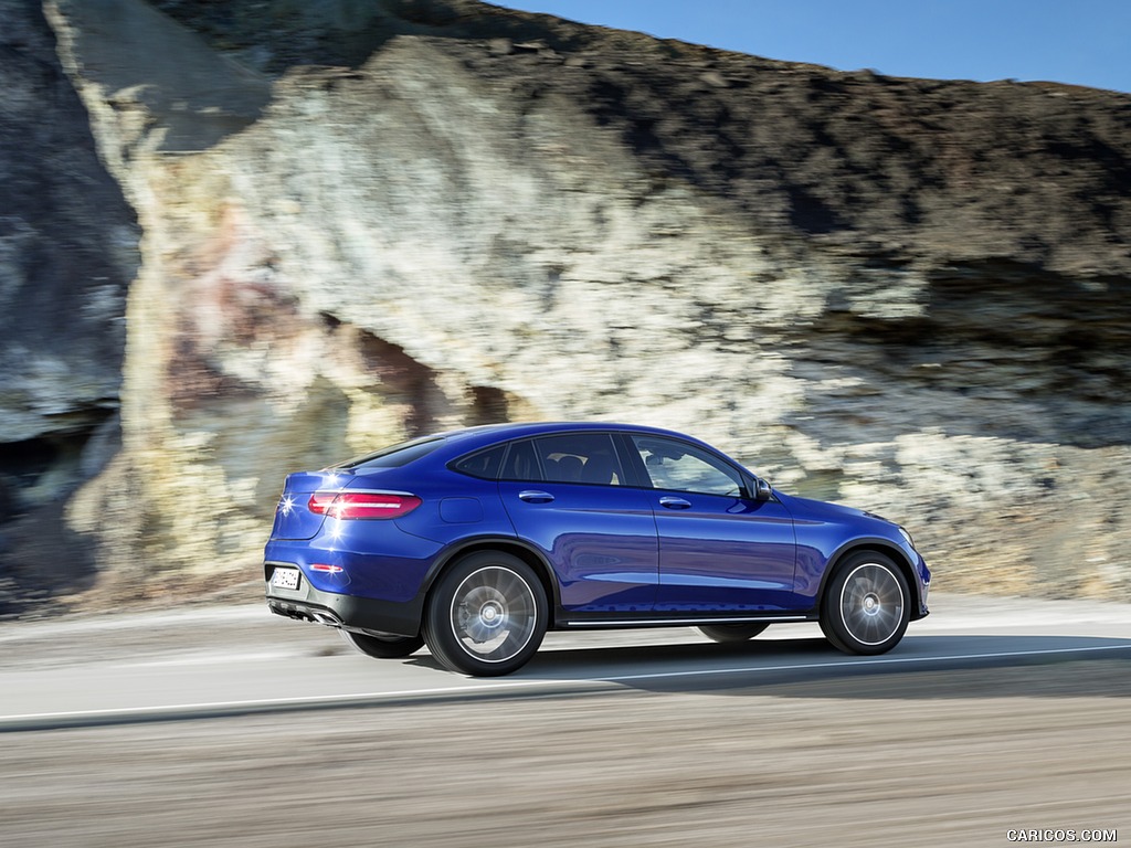 2017 Mercedes-Benz GLC Coupe (Color: Brilliant Blue) - Side