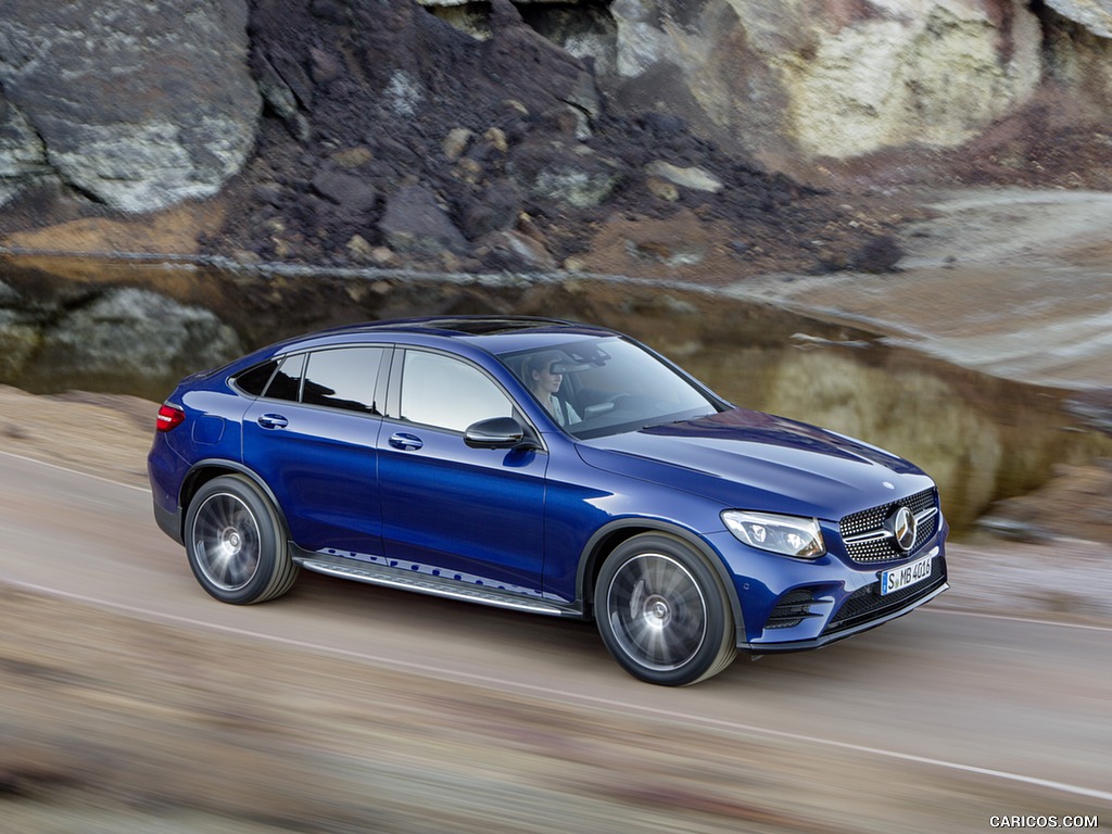 2017 Mercedes-Benz GLC Coupe (Color: Brilliant Blue) - Side