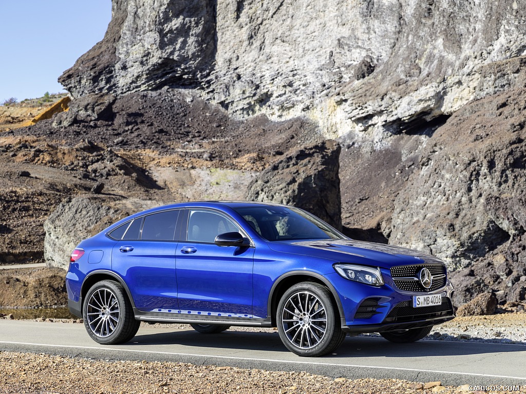 2017 Mercedes-Benz GLC Coupe (Color: Brilliant Blue) - Side