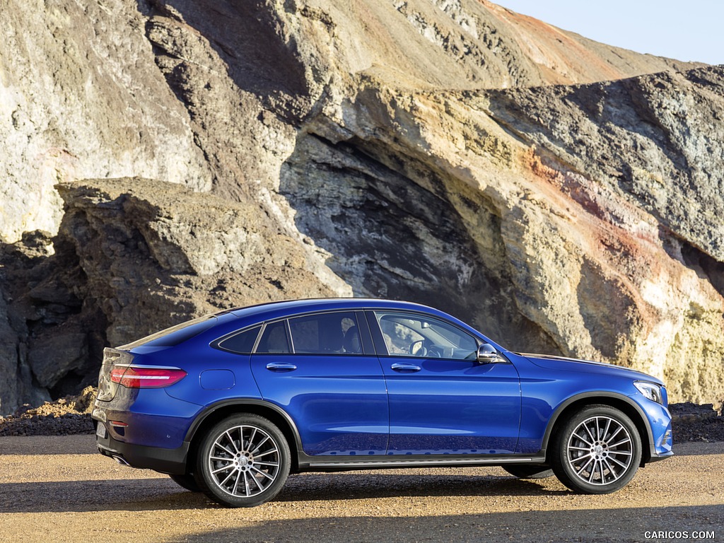 2017 Mercedes-Benz GLC Coupe (Color: Brilliant Blue) - Side