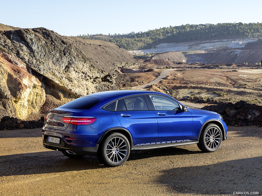 2017 Mercedes-Benz GLC Coupe (Color: Brilliant Blue) - Side