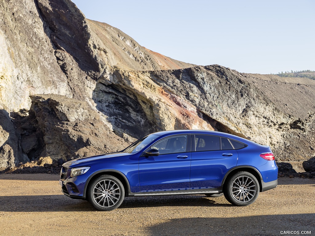 2017 Mercedes-Benz GLC Coupe (Color: Brilliant Blue) - Side