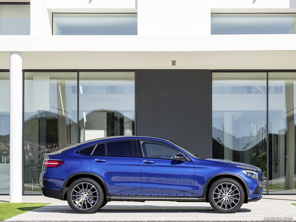 2017 Mercedes-Benz GLC Coupe (Color: Brilliant Blue) - Side