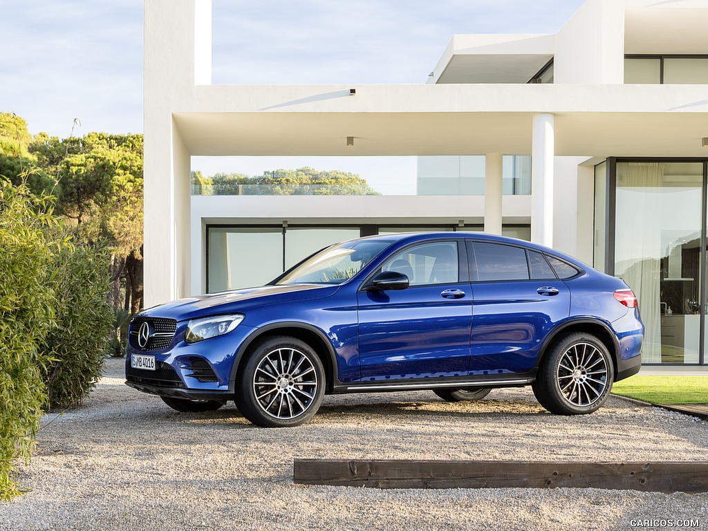 2017 Mercedes-Benz GLC Coupe (Color: Brilliant Blue) - Side