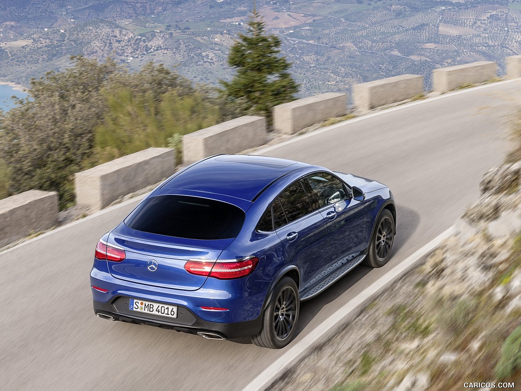 2017 Mercedes-Benz GLC Coupe (Color: Brilliant Blue) - Top