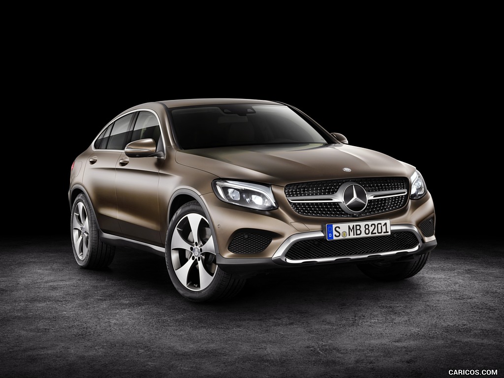 2017 Mercedes-Benz GLC Coupe (Color: Citrine Brown Magno) - Front