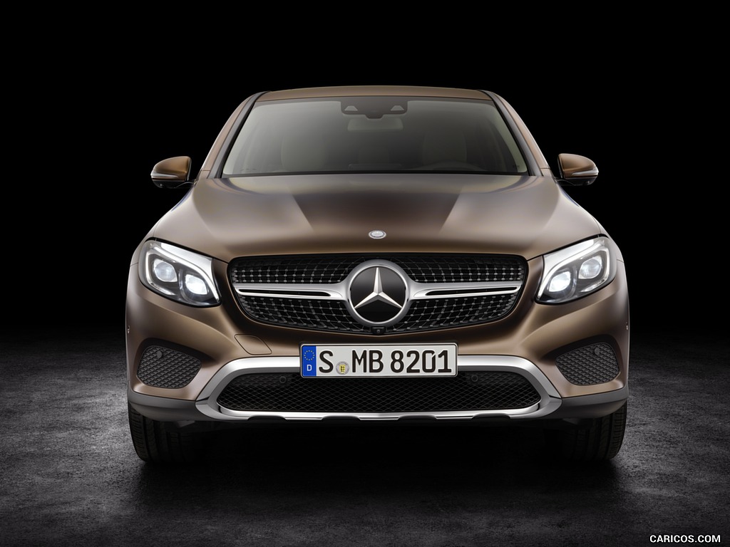 2017 Mercedes-Benz GLC Coupe (Color: Citrine Brown Magno) - Front