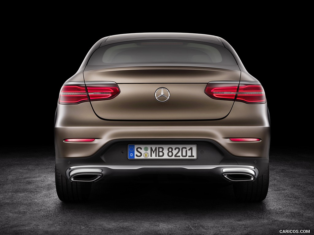 2017 Mercedes-Benz GLC Coupe (Color: Citrine Brown Magno) - Rear