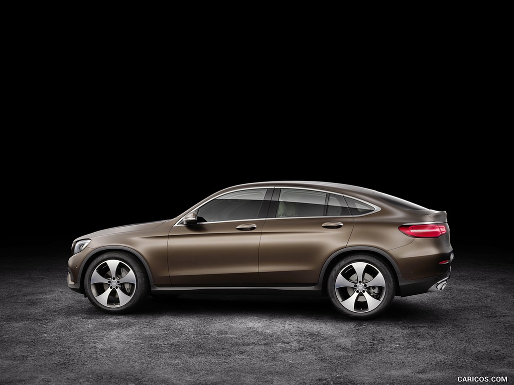 2017 Mercedes-Benz GLC Coupe (Color: Citrine Brown Magno) - Side