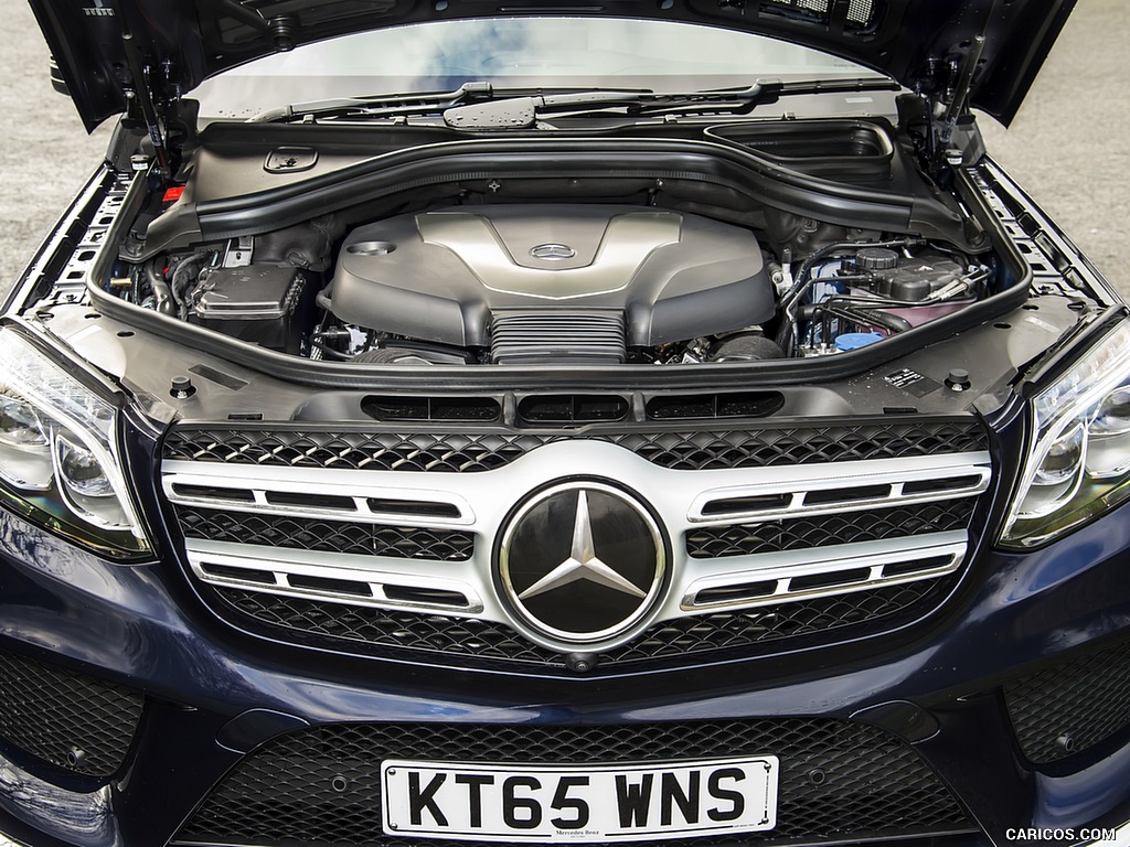 2017 Mercedes-Benz GLS 350 d 4MATIC AMG Line (UK-Spec, Diesel) - Engine