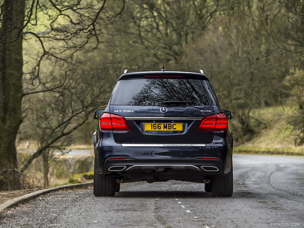 2017 Mercedes-Benz GLS 350 d 4MATIC AMG Line (UK-Spec, Diesel) - Rear