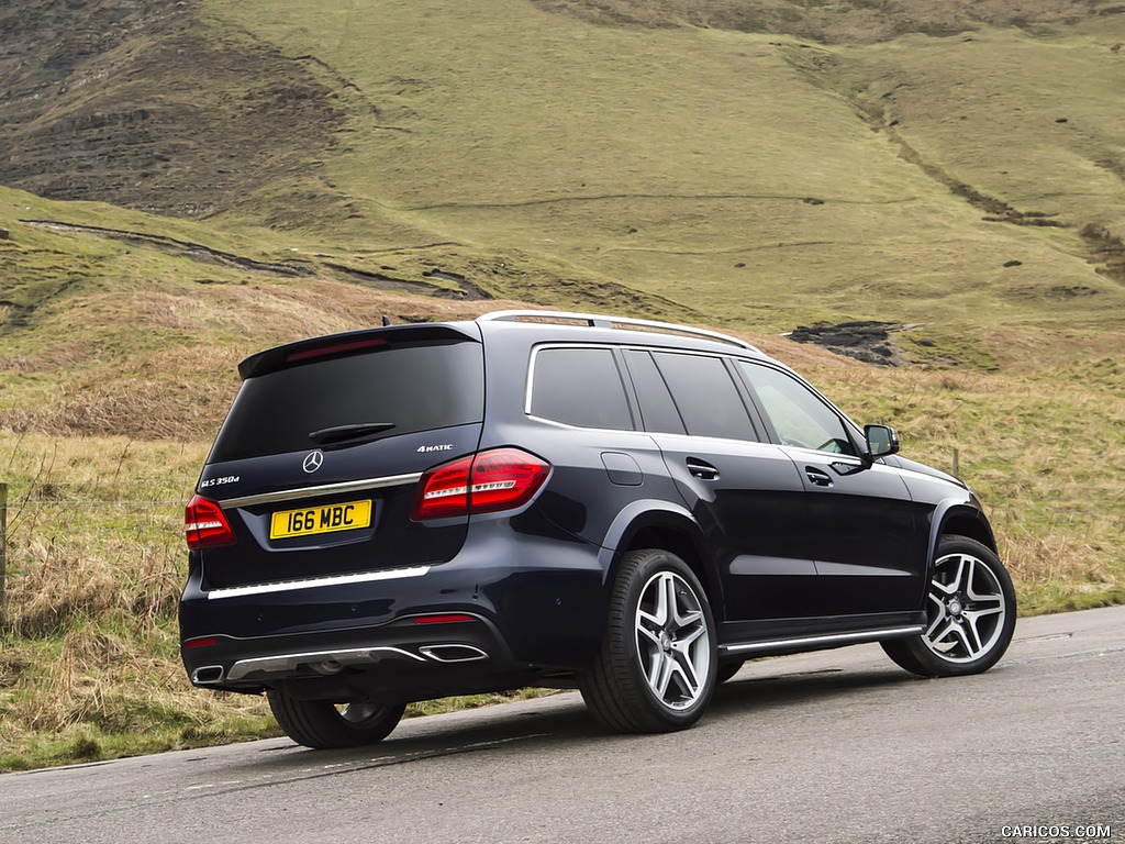 2017 Mercedes-Benz GLS 350 d 4MATIC AMG Line (UK-Spec, Diesel) - Rear