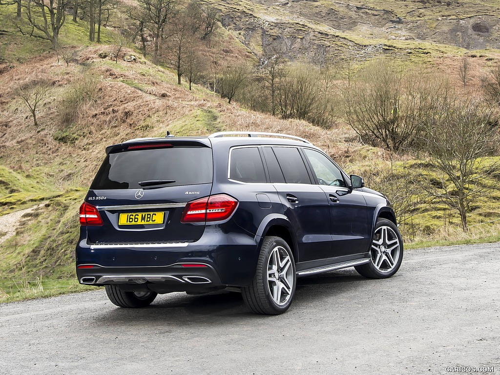 2017 Mercedes-Benz GLS 350 d 4MATIC AMG Line (UK-Spec, Diesel) - Rear