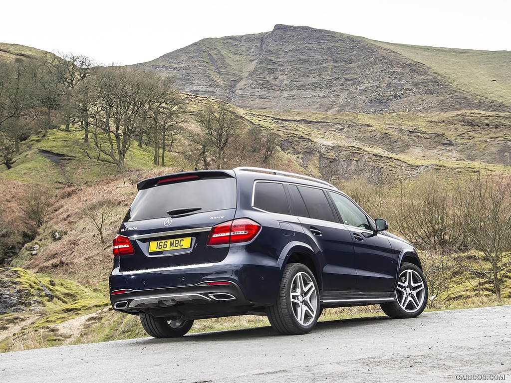 2017 Mercedes-Benz GLS 350 d 4MATIC AMG Line (UK-Spec, Diesel) - Rear