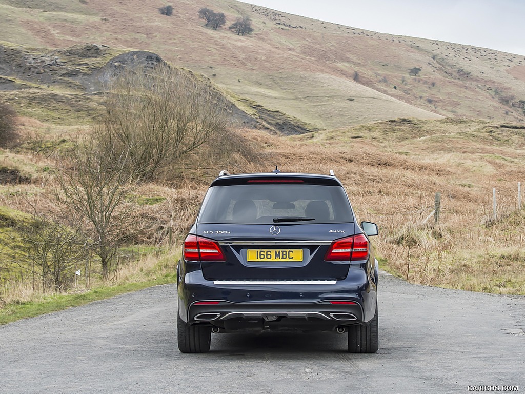 2017 Mercedes-Benz GLS 350 d 4MATIC AMG Line (UK-Spec, Diesel) - Rear