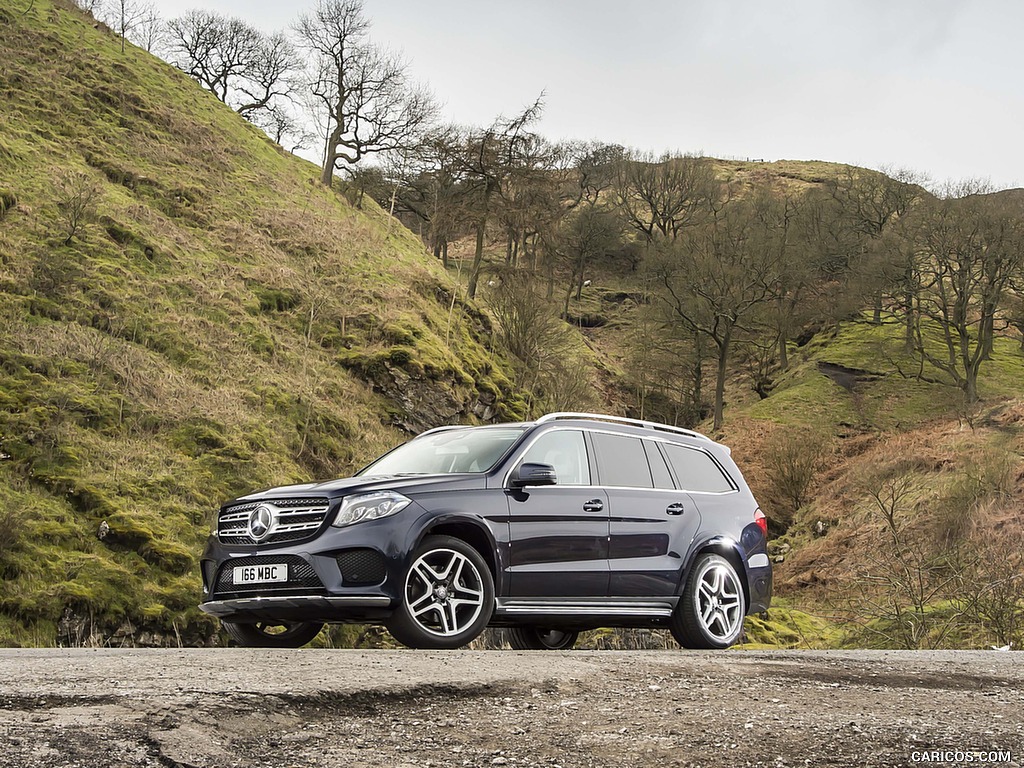 2017 Mercedes-Benz GLS 350 d 4MATIC AMG Line (UK-Spec, Diesel) - Side