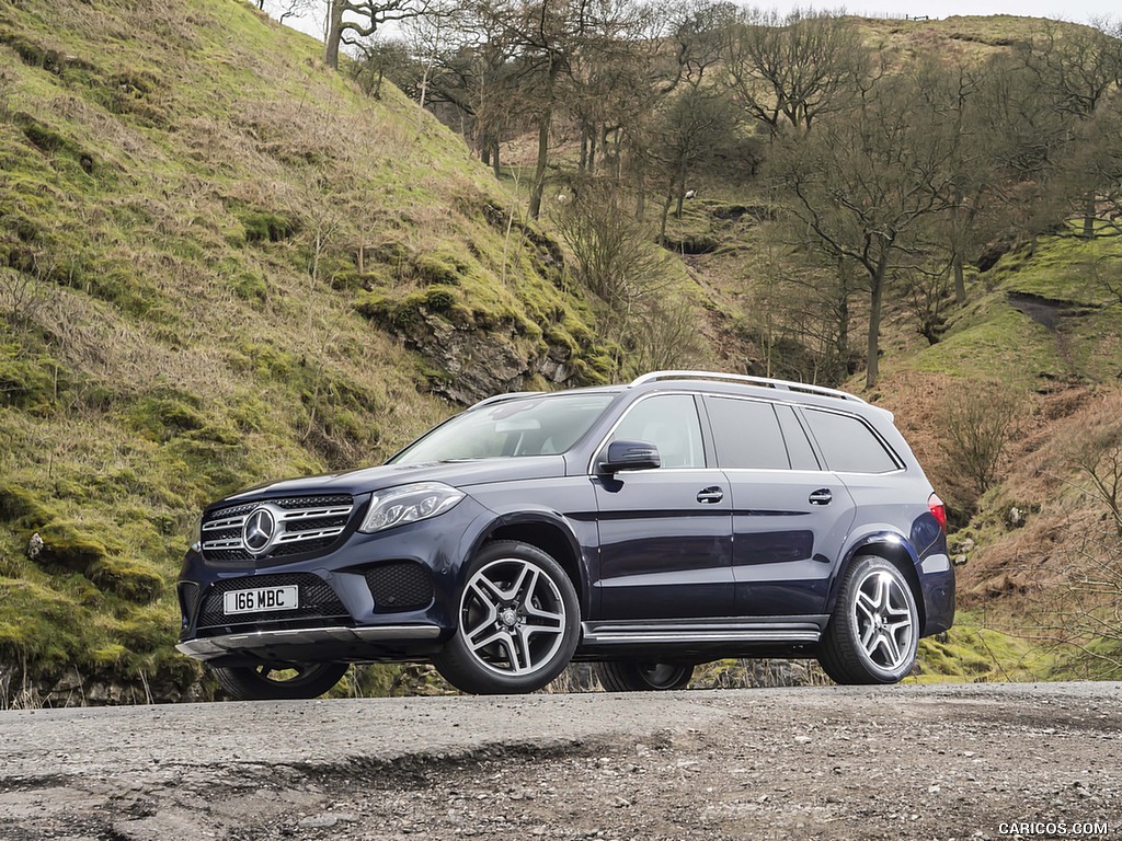 2017 Mercedes-Benz GLS 350 d 4MATIC AMG Line (UK-Spec, Diesel) - Side