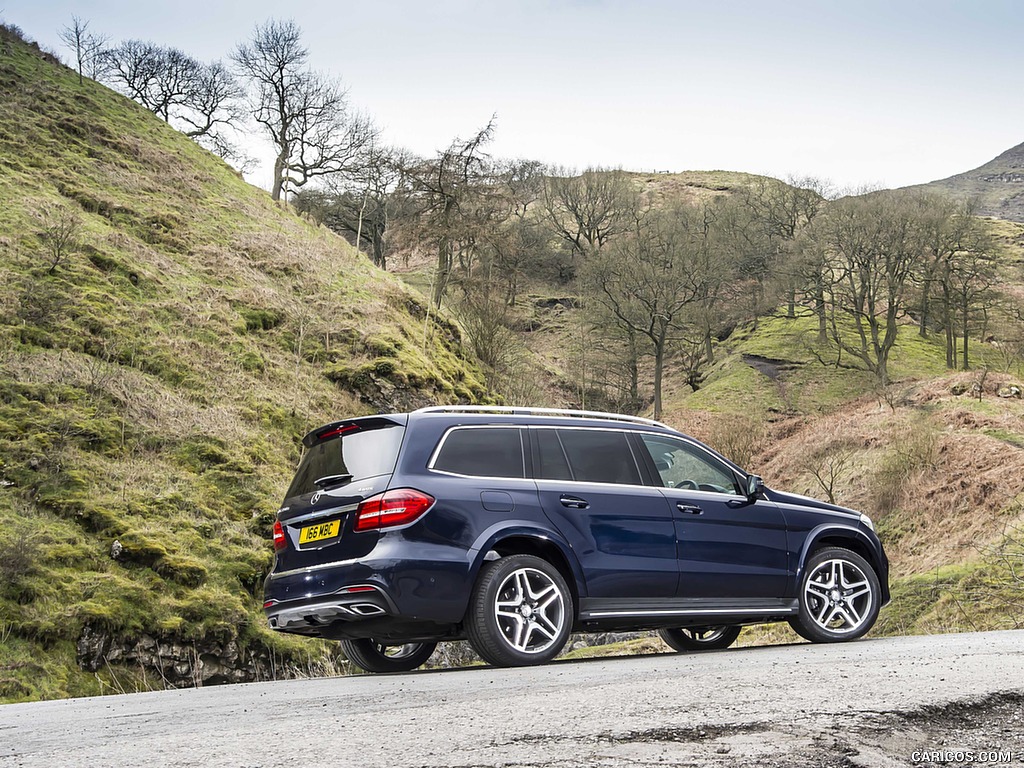 2017 Mercedes-Benz GLS 350 d 4MATIC AMG Line (UK-Spec, Diesel) - Side