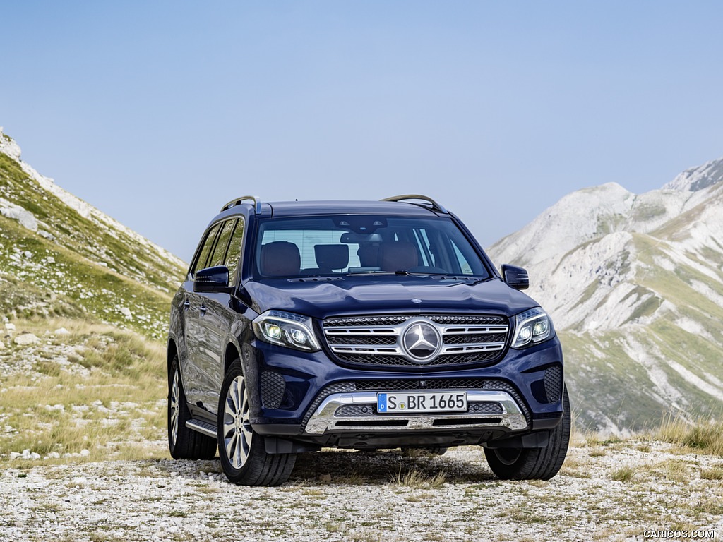 2017 Mercedes-Benz GLS 350d 4MATIC (Color: Cavansite Blue) - Front