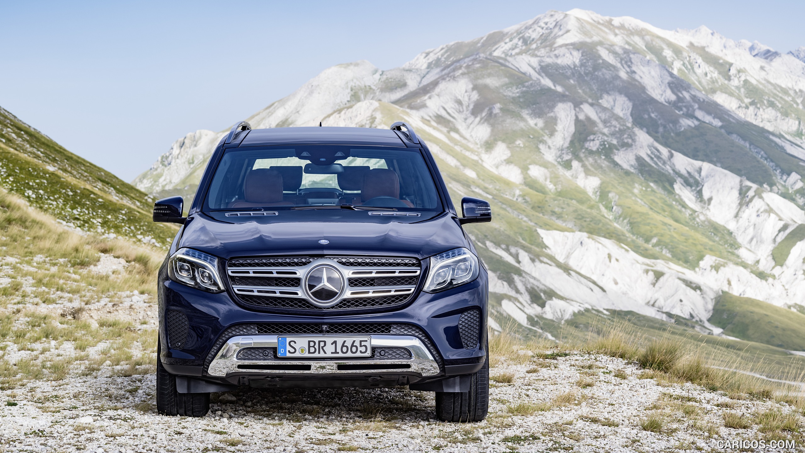 2017 Mercedes-Benz GLS 350d 4MATIC (Color: Cavansite Blue) - Front ...