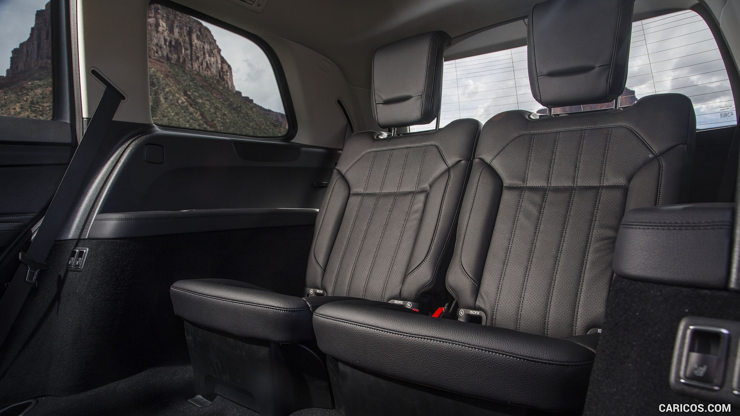 2017 Mercedes-Benz GLS 450 (US-Spec) - Interior, Third Row Seats, #71 of 82