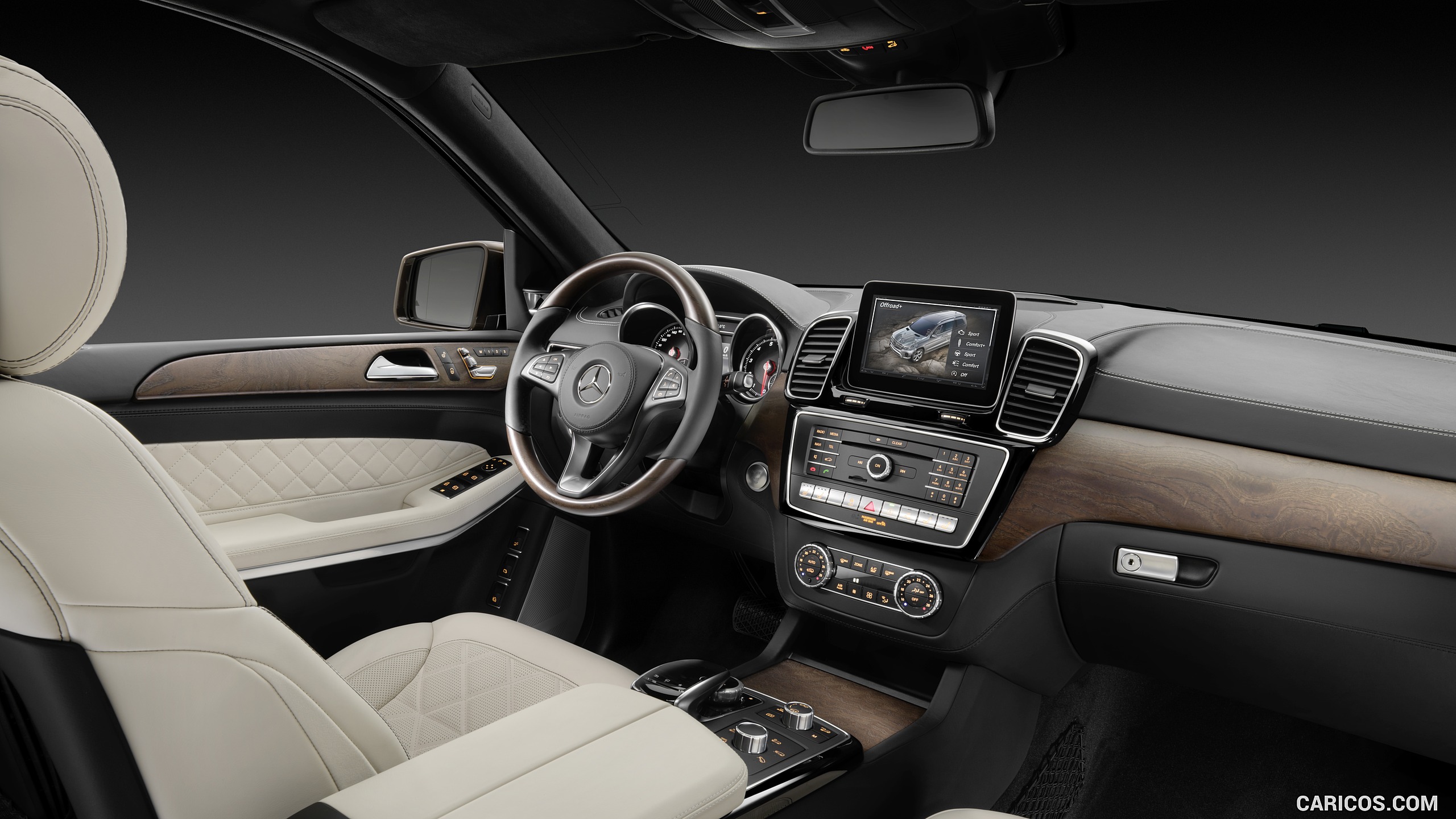 2017 Mercedes-Benz GLS 500 4MATIC - Nappa Leather Porcelain/Black Interior - Cockpit, #32 of 255