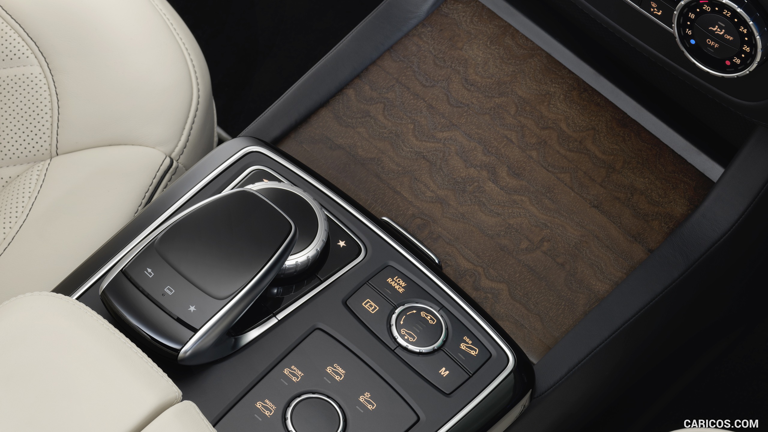 2017 Mercedes-Benz GLS 500 4MATIC - Nappa Leather Porcelain/Black Interior - Controls, #34 of 255
