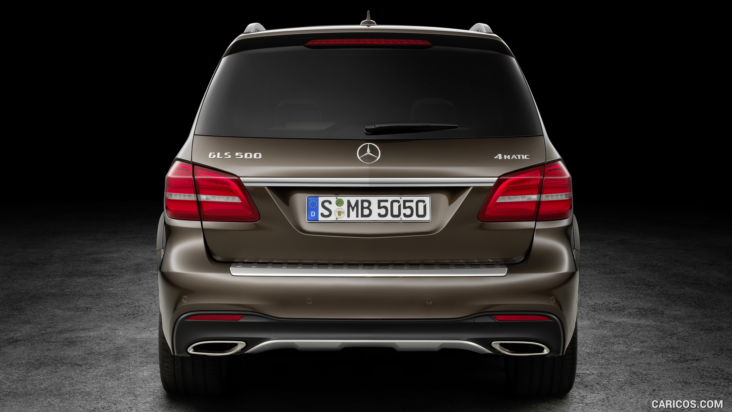 2017 Mercedes-Benz GLS 500 4MATIC AMG Line (Color: Citrine Brown) - Rear, #28 of 255