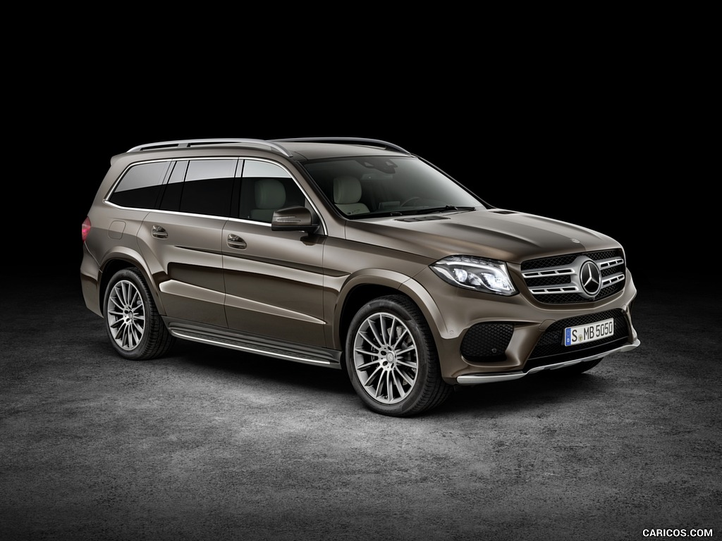 2017 Mercedes-Benz GLS 500 4MATIC AMG Line (Color: Citrine Brown) - Front