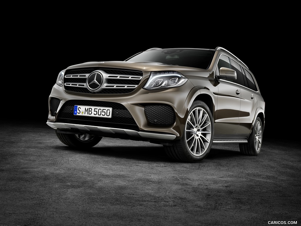 2017 Mercedes-Benz GLS 500 4MATIC AMG Line (Color: Citrine Brown) - Front