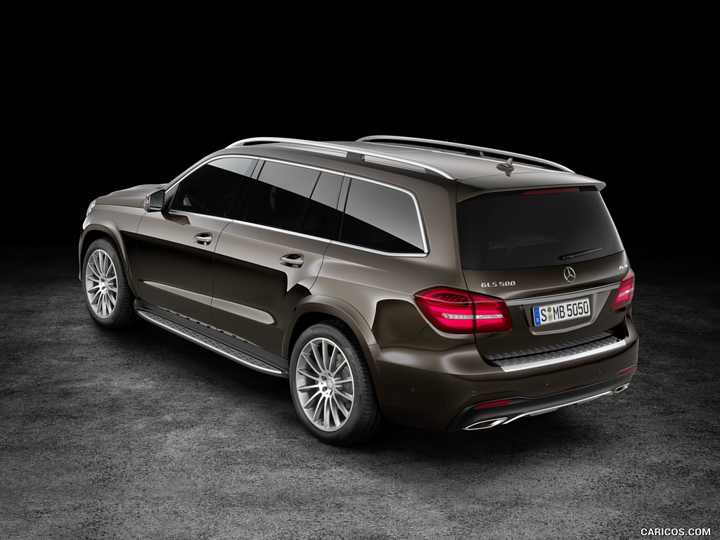 2017 Mercedes-Benz GLS 500 4MATIC AMG Line (Color: Citrine Brown) - Rear