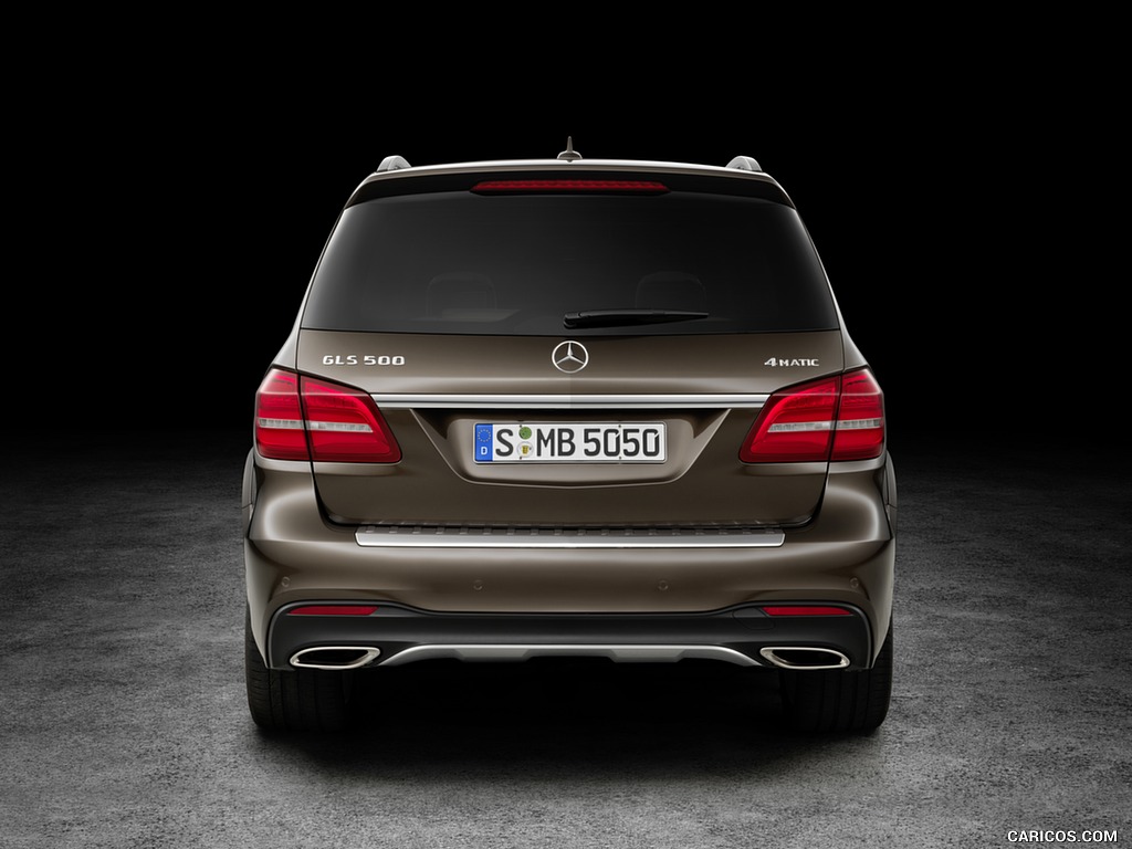 2017 Mercedes-Benz GLS 500 4MATIC AMG Line (Color: Citrine Brown) - Rear