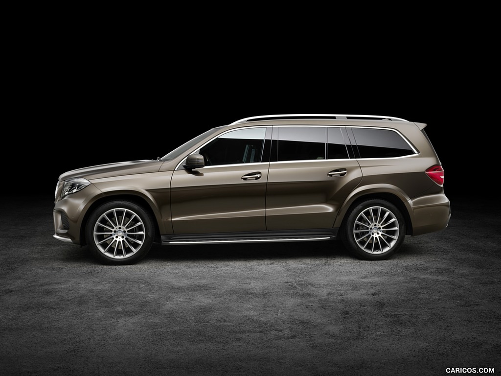 2017 Mercedes-Benz GLS 500 4MATIC AMG Line (Color: Citrine Brown) - Side