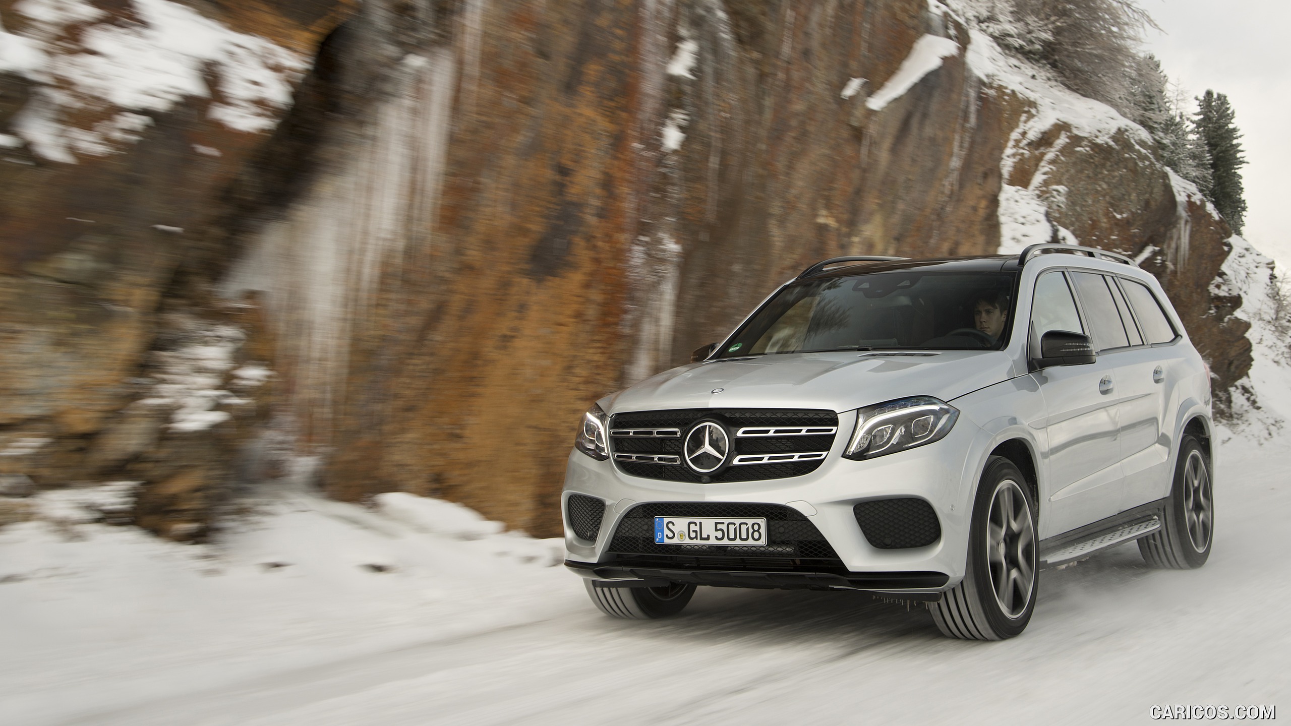 2017 Mercedes-Benz GLS 500 4MATIC AMG Line in Snow - Front, #123 of 255