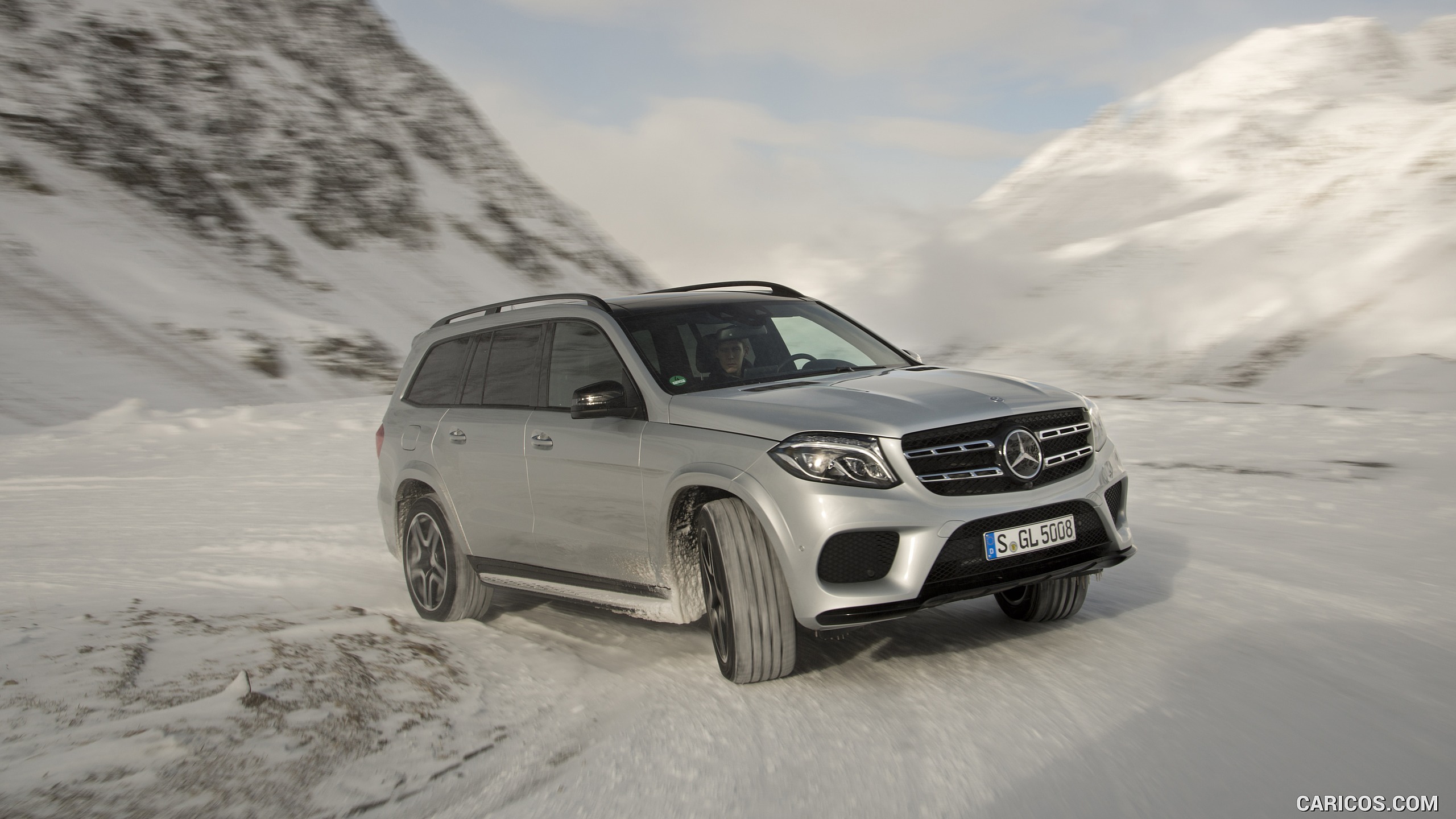 2017 Mercedes-Benz GLS 500 4MATIC AMG Line in Snow - Front, #126 of 255