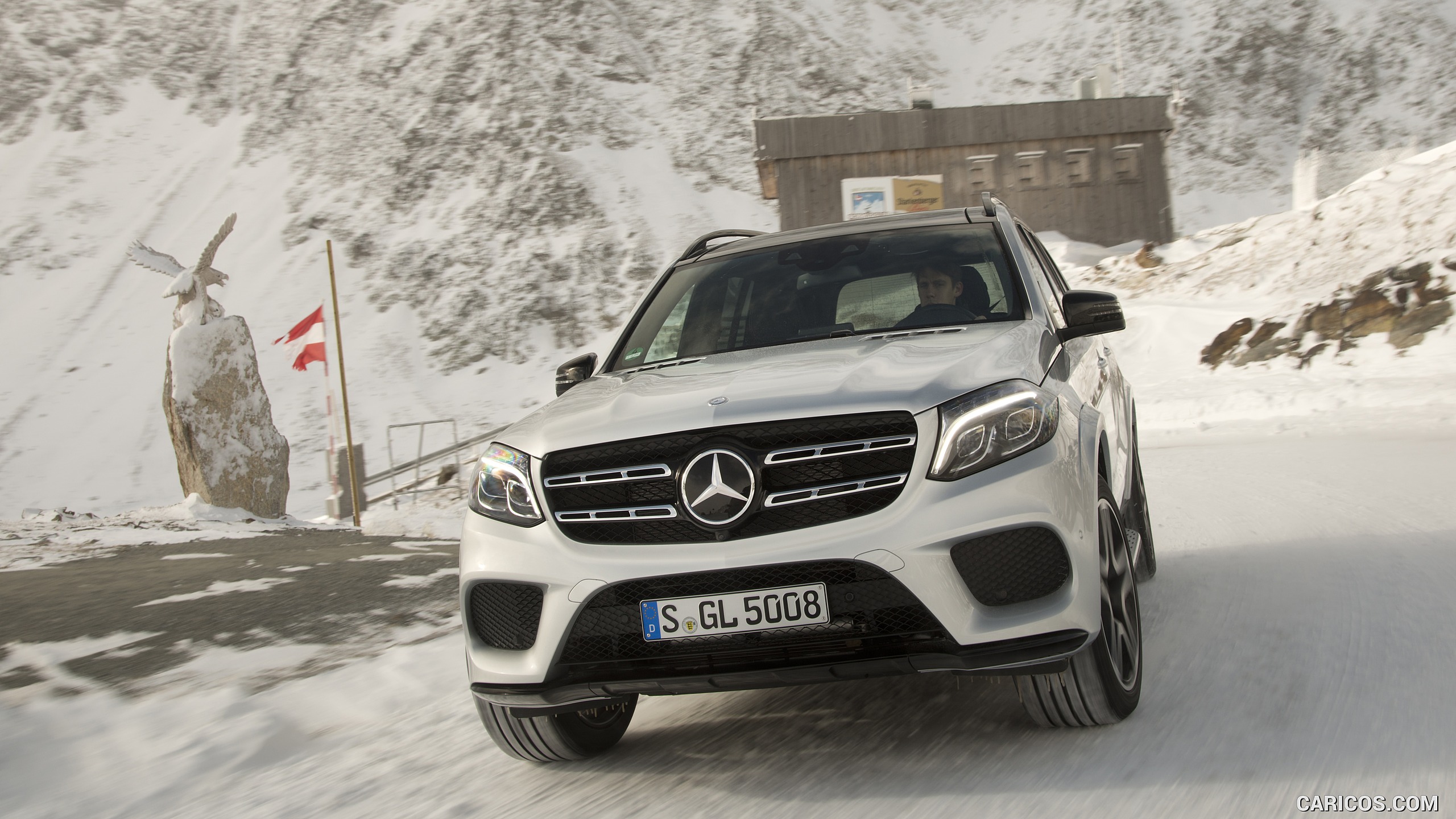2017 Mercedes-Benz GLS 500 4MATIC AMG Line in Snow - Front, #128 of 255