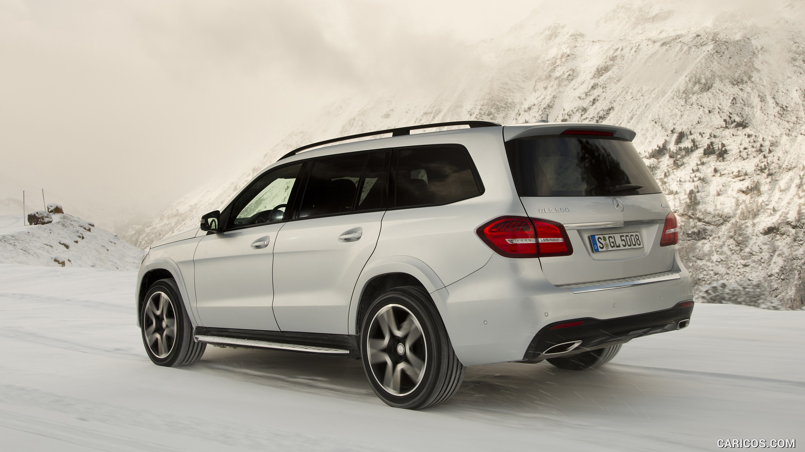 2017 Mercedes-Benz GLS 500 4MATIC AMG Line in Snow - Rear, #134 of 255