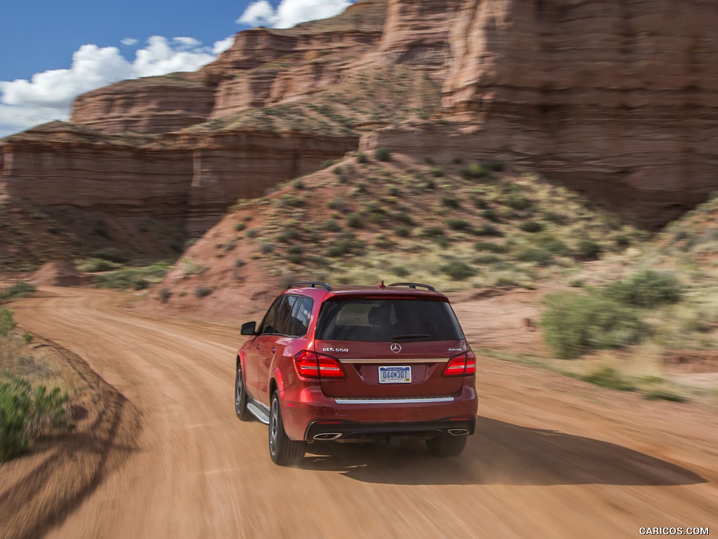 2017 Mercedes-Benz GLS 550 (US-Spec) - Rear