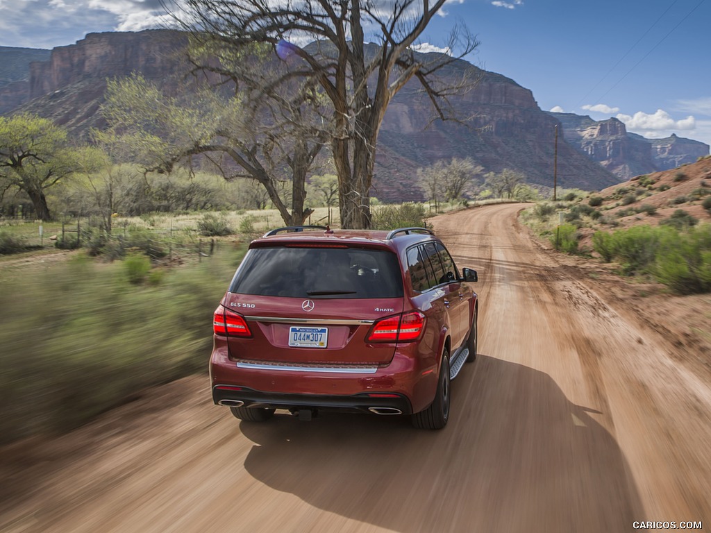 2017 Mercedes-Benz GLS 550 (US-Spec) - Rear