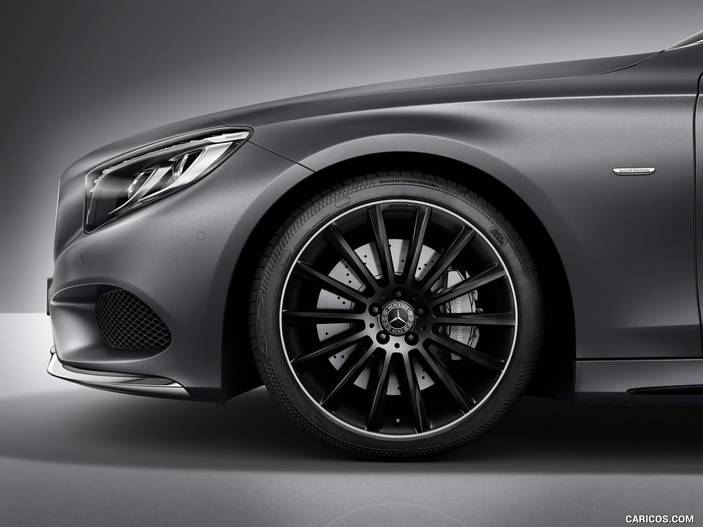 2017 Mercedes-Benz S-Class Coupé Night Edition (Color: Designo Selenite Grey Magno) - Wheel