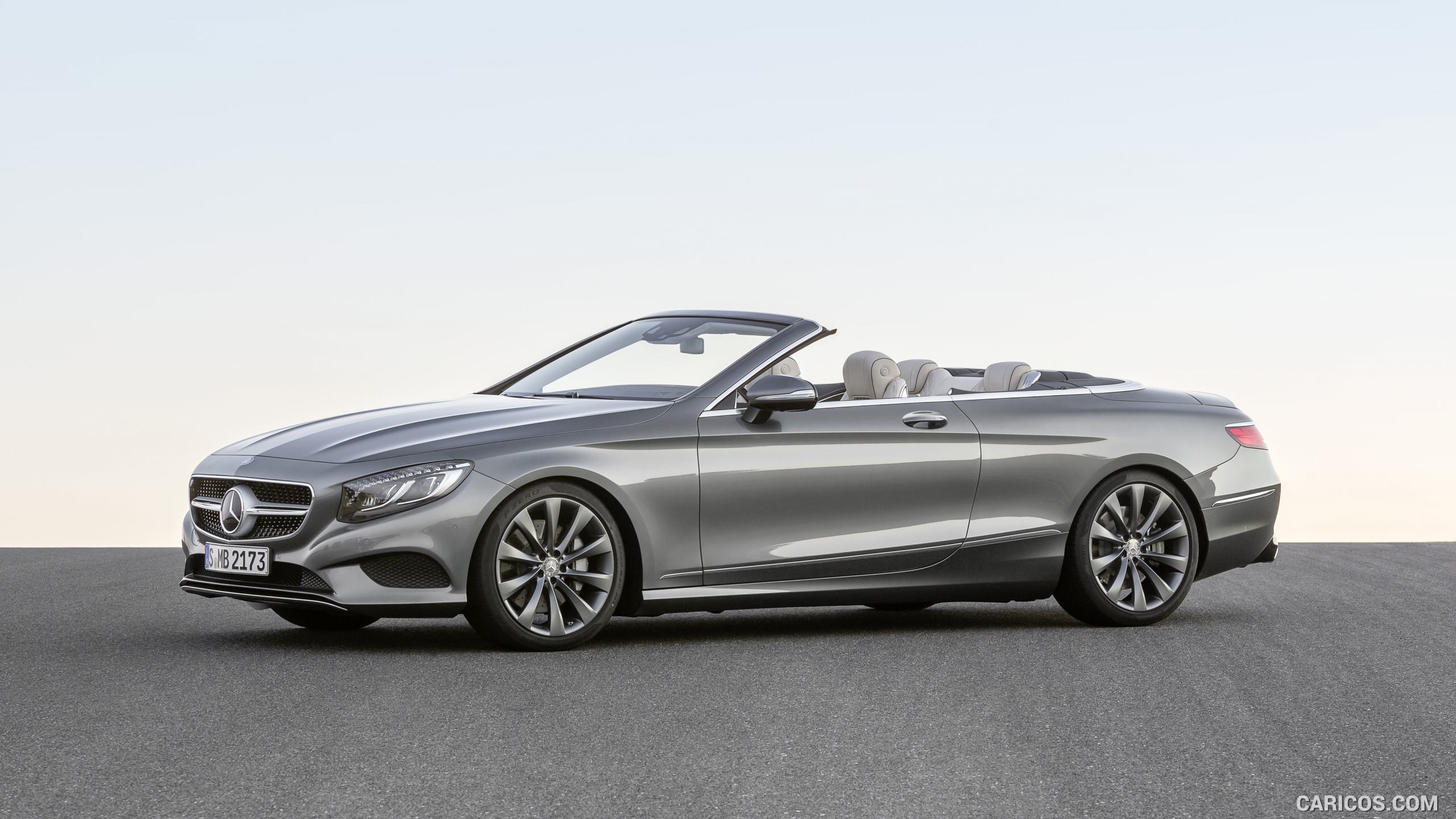 2017 Mercedes-benz S-class S500 Cabriolet (selenit Grey) - Side 