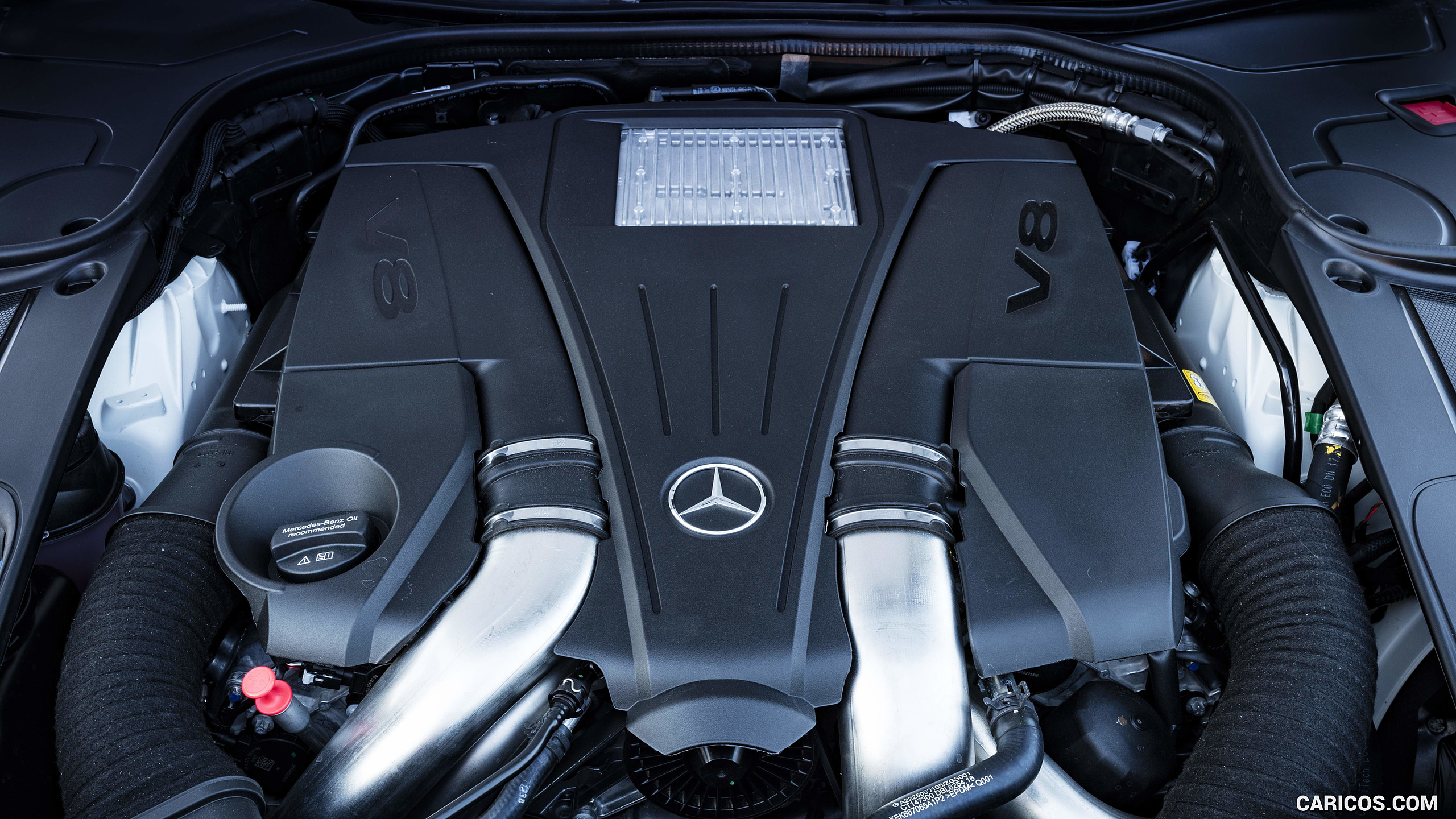 2017 Mercedes-Benz S-Class S500 Cabriolet AMG Line (UK-Spec) - Engine, #31 of 43